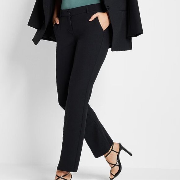 🆕 NWT Express Editor Original Low Rise Bootcut Pant, Women’s Size 6, In Plastic - Picture 7 of 11